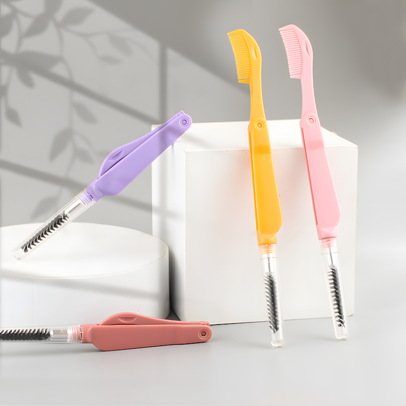 Multi-Colored Portable Dual-Ended Eyelash Brushes & Combs – Craft Defined Lash Looks