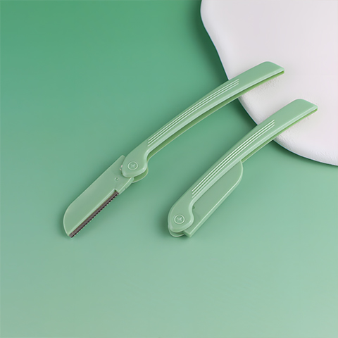 Light Green Eyebrow Trimmer, Comfortable Grip, Precise Eyebrow Trimming, Easy To Shape Perfect Eyebrows4