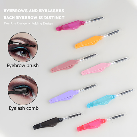 Multi-Colored Portable Dual-Ended Eyelash Brushes & Combs – Craft Defined Lash Looks8