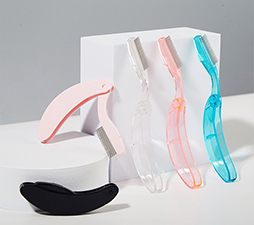 Multicolor Portable Foldable Eyebrow Comb - Essential Beauty Tool for On - the - Go Grooming