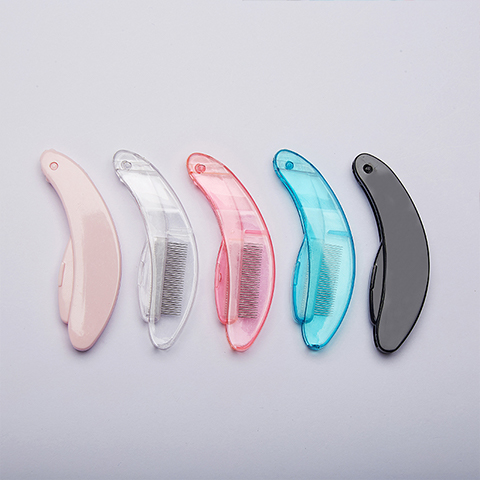 Multicolor Portable Foldable Eyebrow Comb - Essential Beauty Tool for On - the - Go Grooming2