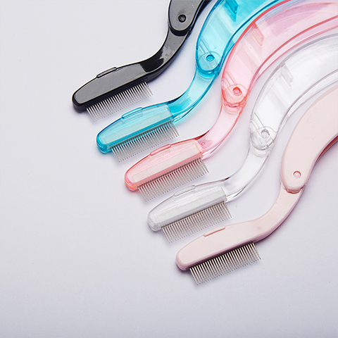 Multicolor Portable Foldable Eyebrow Comb - Essential Beauty Tool for On - the - Go Grooming3
