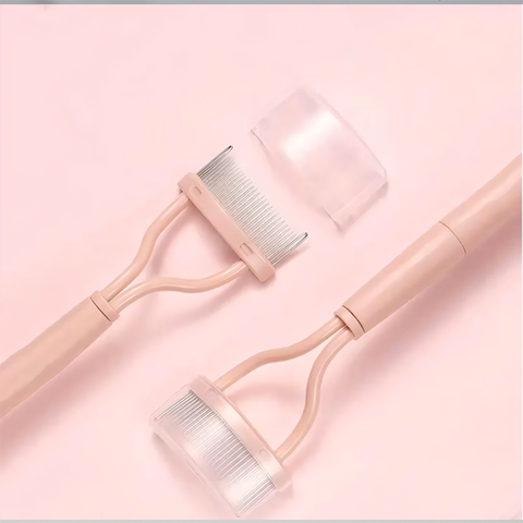 Two-Color Folding Eyelash Comb, Compact And Portable, Combs Charming Curled Eyelashes5