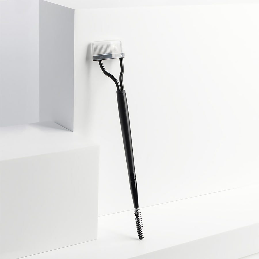 2-in-1 Lash & Brow Comb: Foldable + Non-Foldable Versions for Clump-Free Lashes & Tamed Brows
