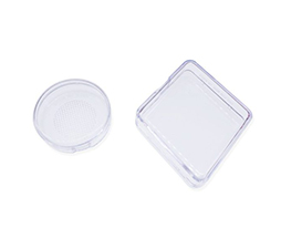 Clear Makeup Sponge Case – Portable Dustproof Holder for Beauty Blenders & Puffs (Round & Square Set)