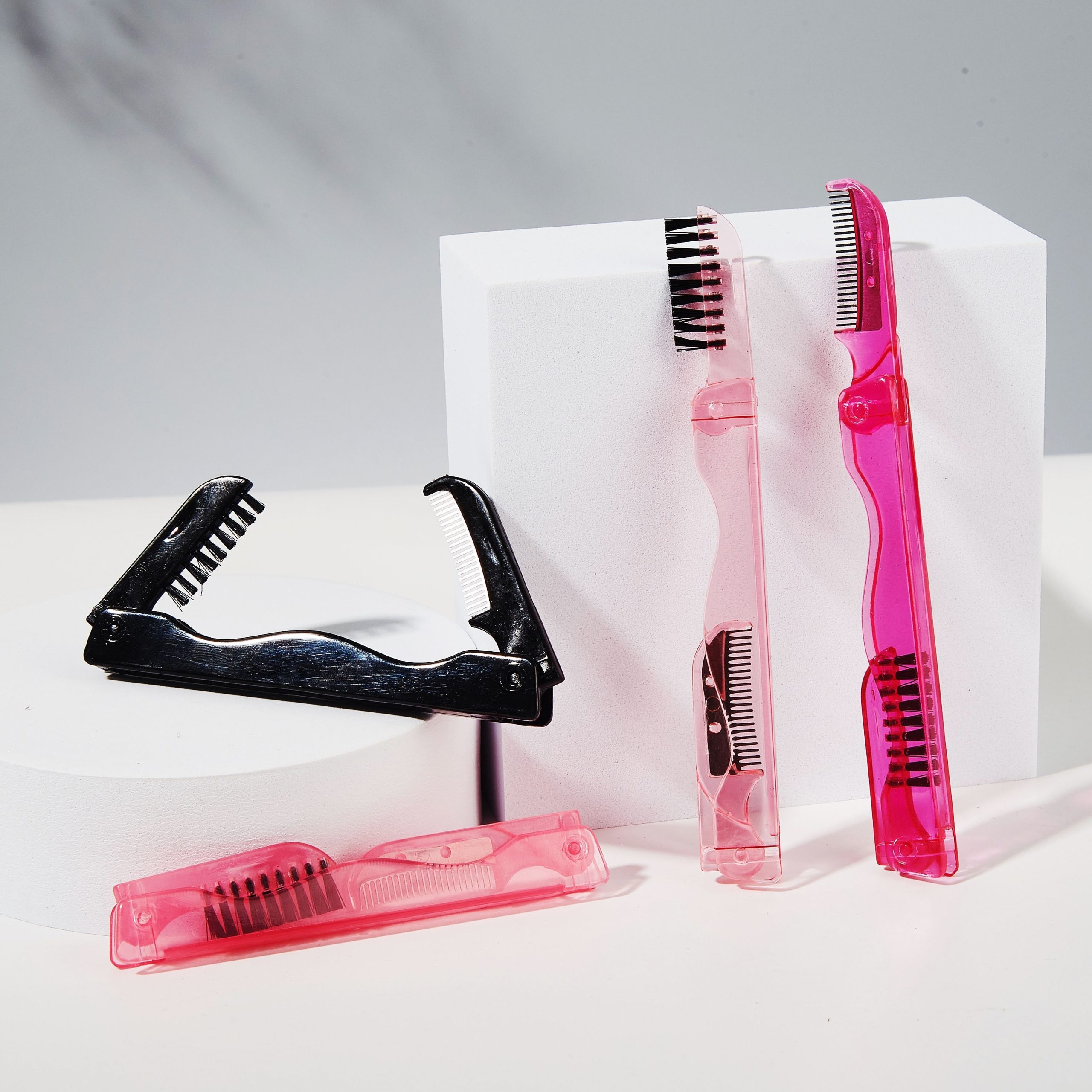 Foldable Lash Comb Set | Compact, Colorful, and Clump-Free