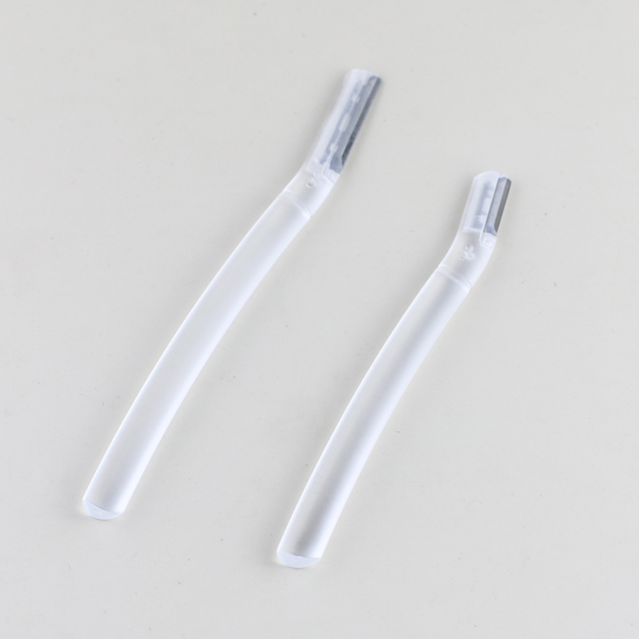 Transparent Precision Eyebrow Razor | Safe, Sharp, & Sleek for Flawless Brows